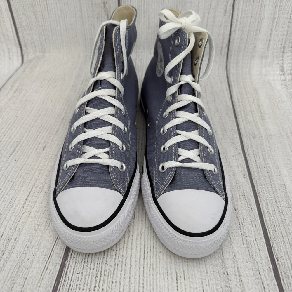 Converse Chuck Taylor All Star Sneakers Mens 10 Lunar Grey High Tops A13843F - Picture 2 of 11